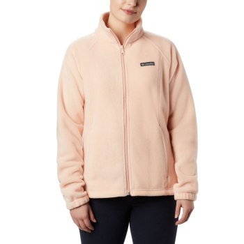 Columbia Jas Dames, Benton Springs Full Zip Fleece Roze, 51KXCQLEP